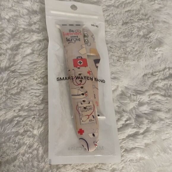 Smart Watch Band Superheroes Wear Scrubs - Picture 1 of 6